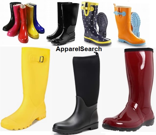 women's rubber rain boots