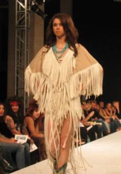 Safia jewelry dazzled the crowd at Maggie Barry�s P. KA BU runway show