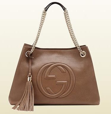 Gucci soho leather shoulder bag