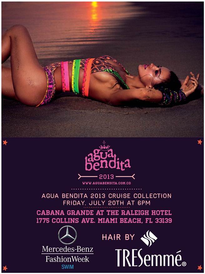 Agua Bendita Swimwear at Mercedes-benz Fashion Week Swim 2013