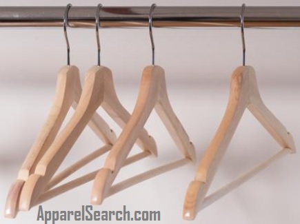 Wood Hangers with Meal Hooks