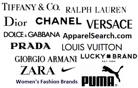 Women's Fashion Brands : Directory of Womenswear Fashion Brands by Apparel  Search
