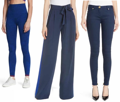 Women's Blue Pants Guide About Ladies Blue Trousers