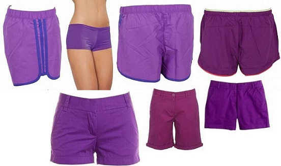 Purple Shorts  Purple shorts outfit, Short outfits, Fashion