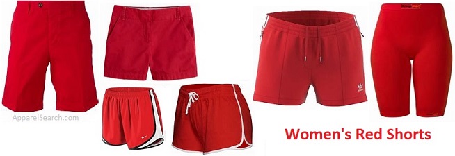 Red Shorts for Women