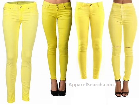 Women's Yellow Jeans guide about Yellow Denim Jeans for Women