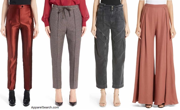 Modern Latest Design Plain Cotton Stylish Party Wear Pants For Suit Combo  Women, Ladies & Girls