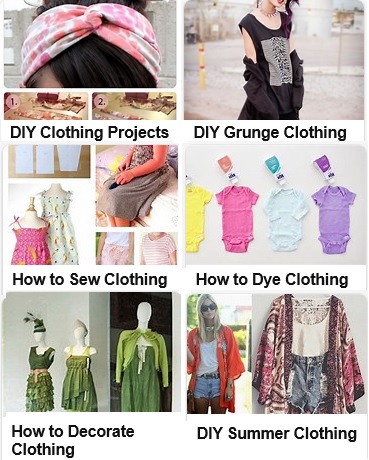 diy clothes tutorials
