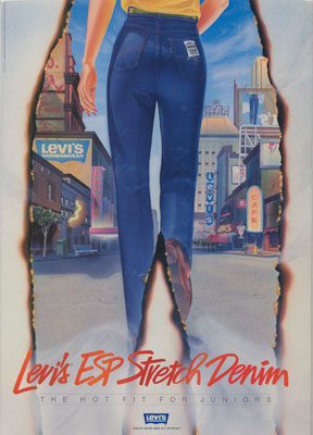 ladies levi's stretch jeans