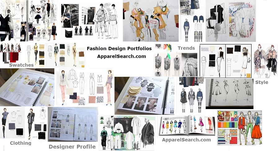fashion design portfolio cover page template
